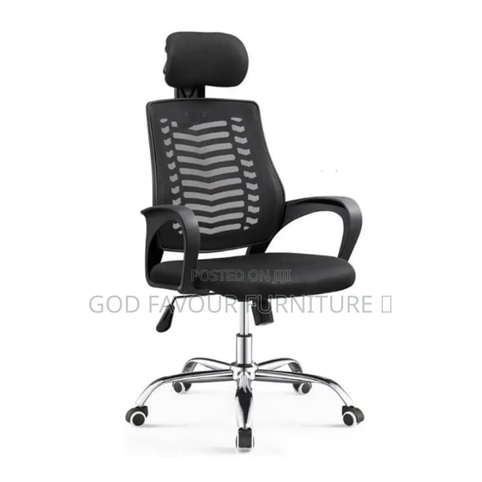 Swivel Adjustable High Back Headrest Office Chair Hsw8