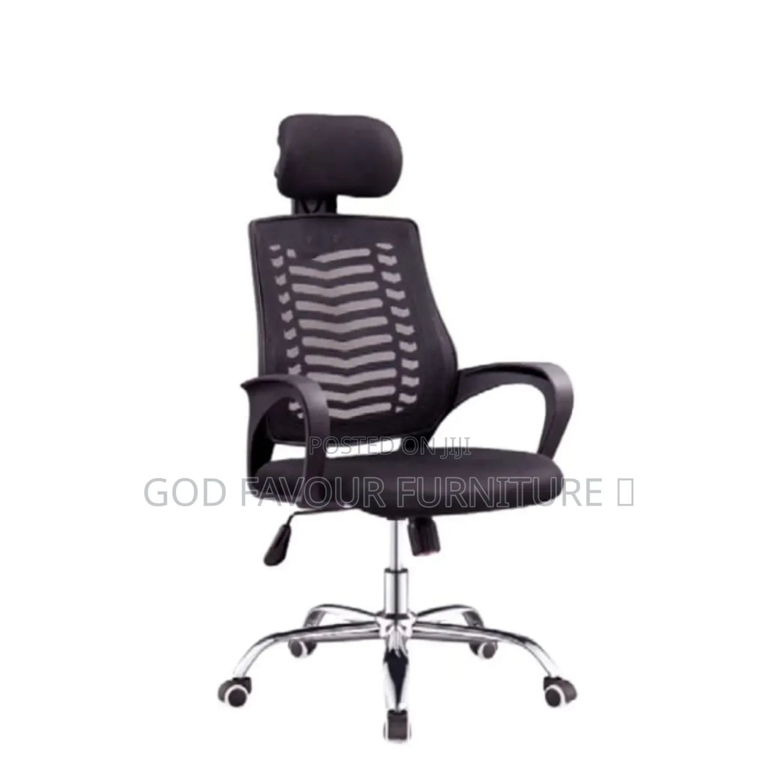 High Back Ergonomic Headrest Office Chair Wbh6