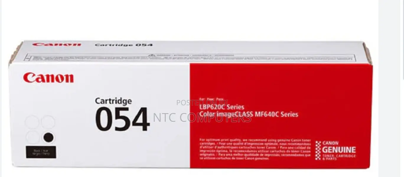 Canon 054 Black Toner Cartridge for Canon Color Imageclass M
