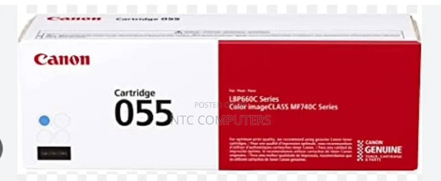 Canon 055 Cyan Toner Cartridge for Canon Color Imageclass Mf
