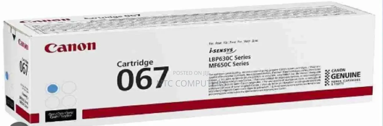 Canon 067 Cyan Toner Cartridge for Canon Color Imageclass