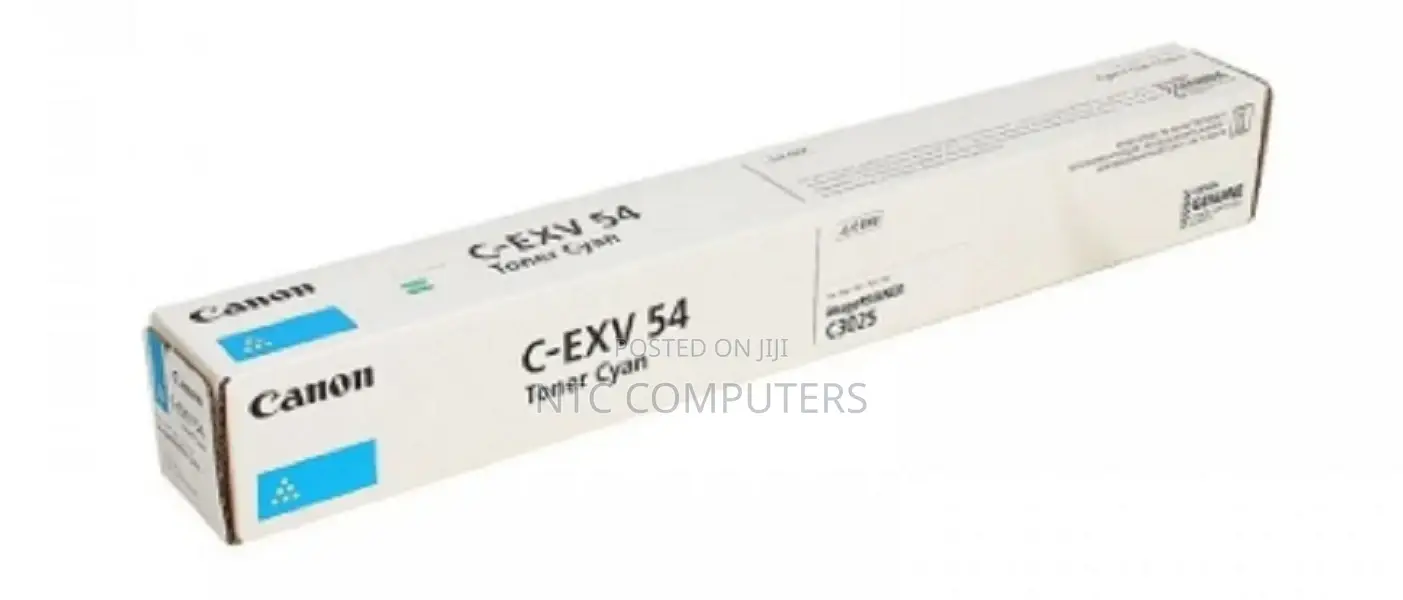 Canon C-Exv54 Cyan Toner Cartridge Yield 8,500 Pages