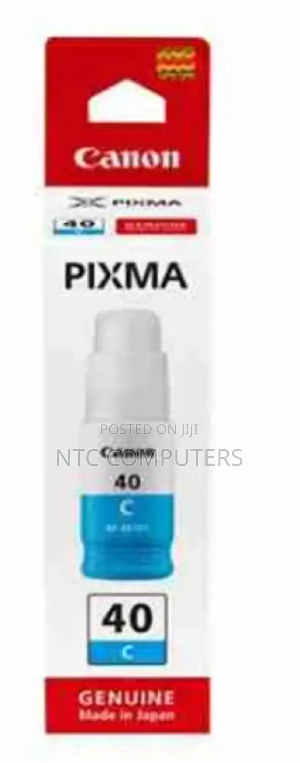 Canon Ink Bottle Gi-40 Cyan