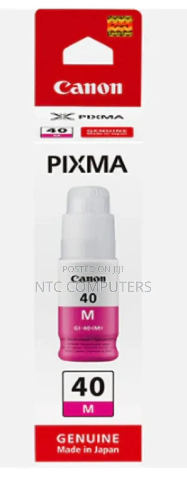 Canon Ink Bottle Gi-40 Magenta