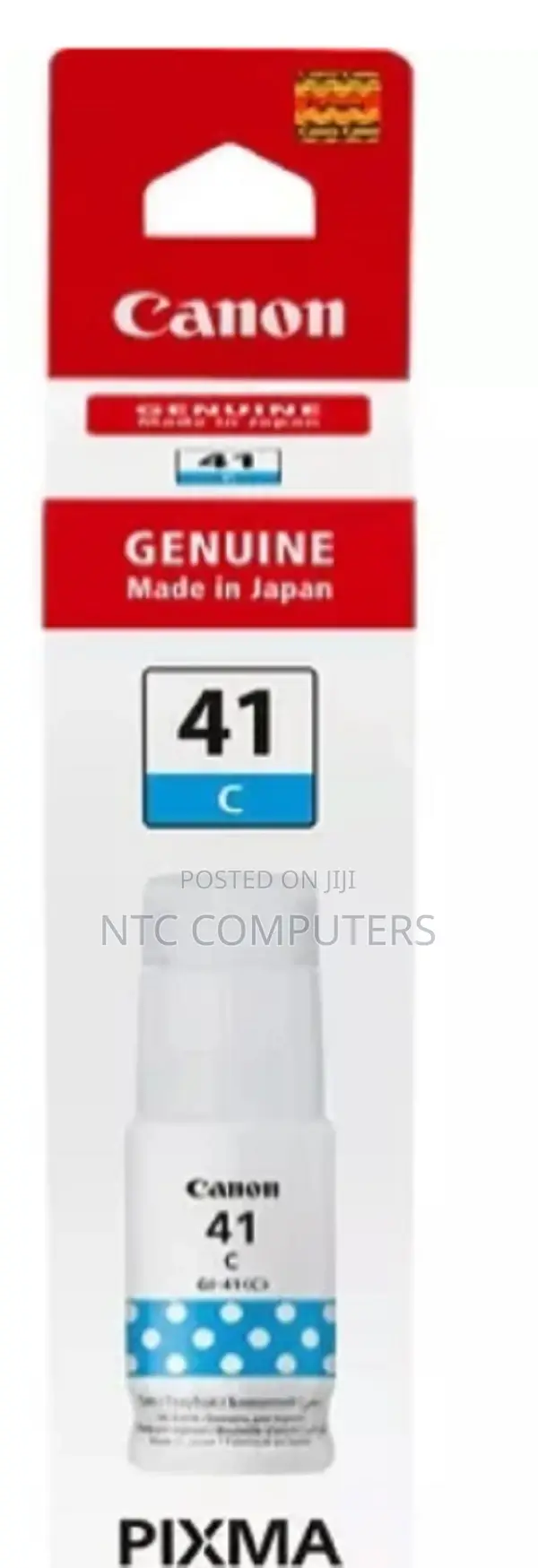 Canon Ink Bottle Gi-41 Cyan