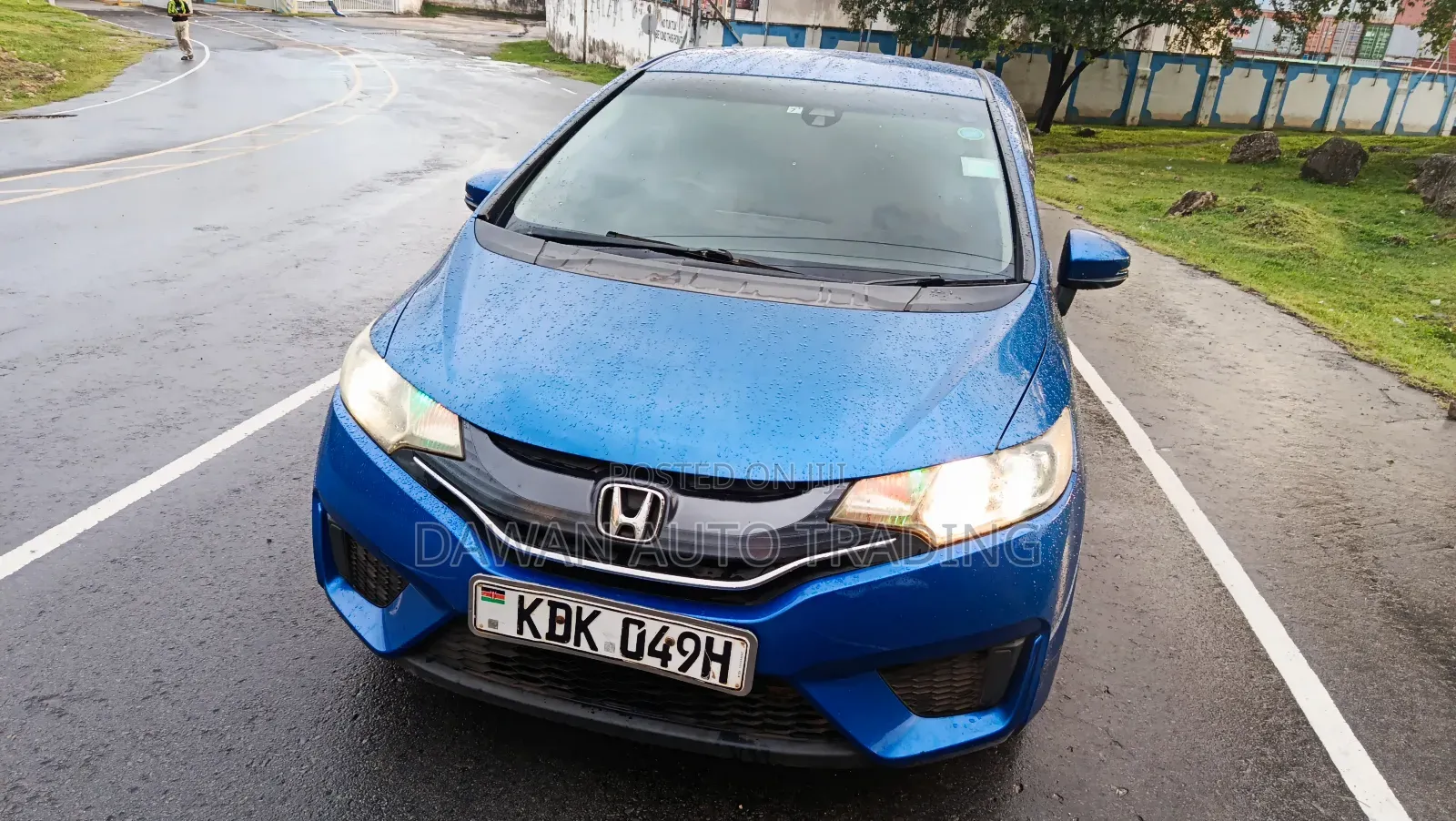 Honda Fit 2015 Blue