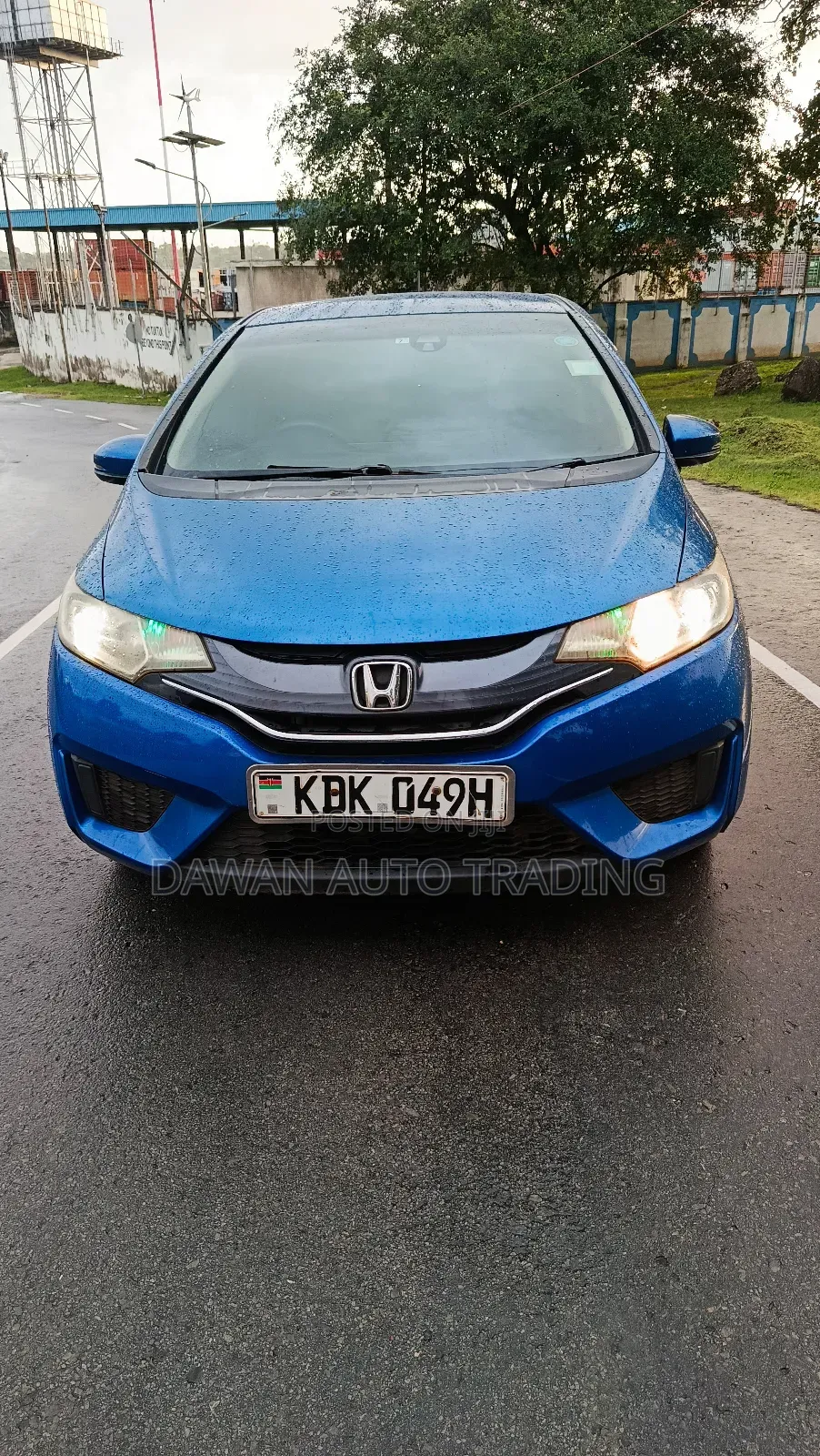 Honda Fit 2015 Blue