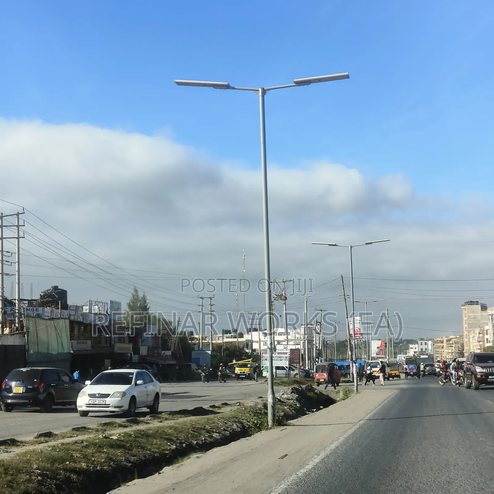 Galvanized Steel Street Light Camera Poles for Sale