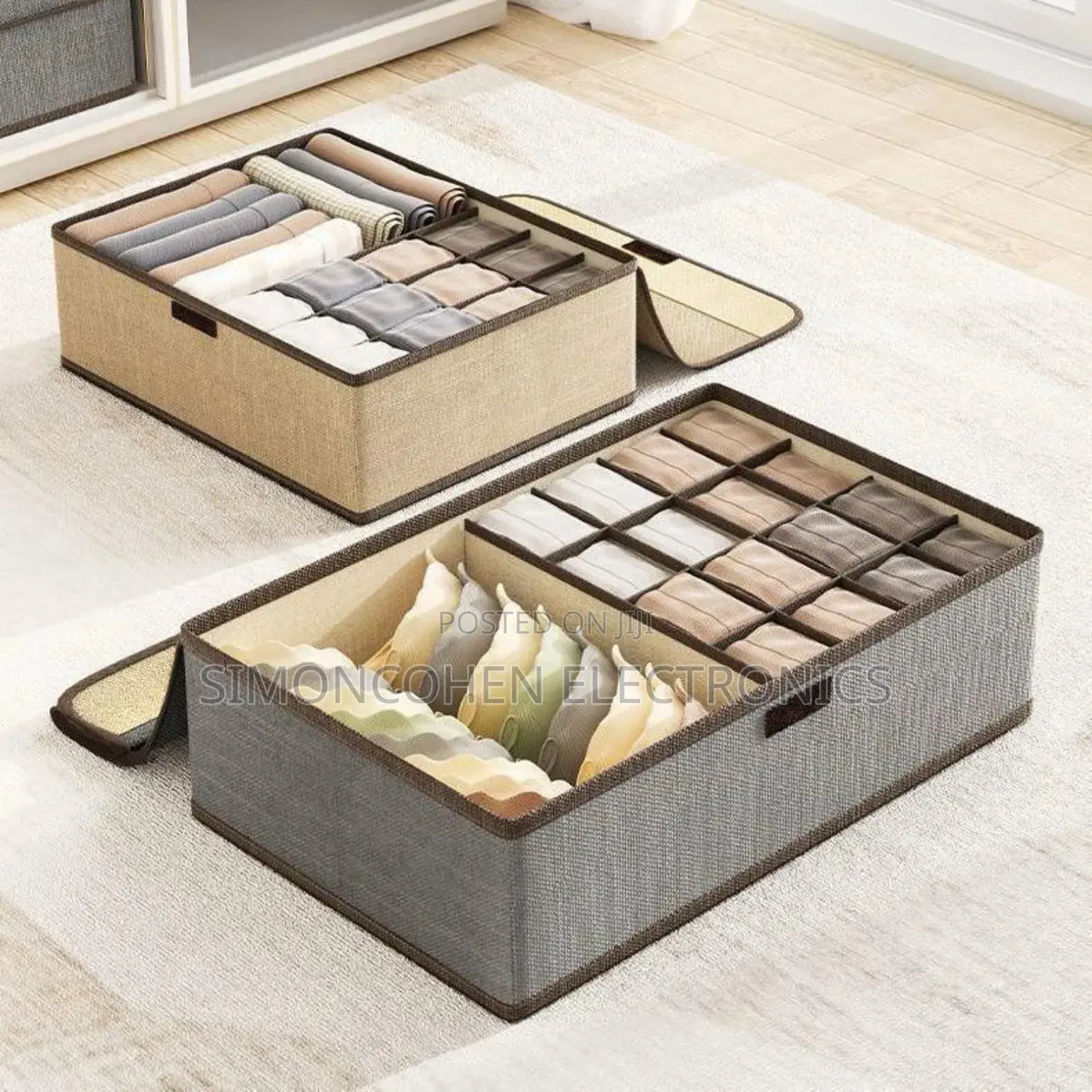 17 Grid Undergarment Organizer/3in1 Organizer