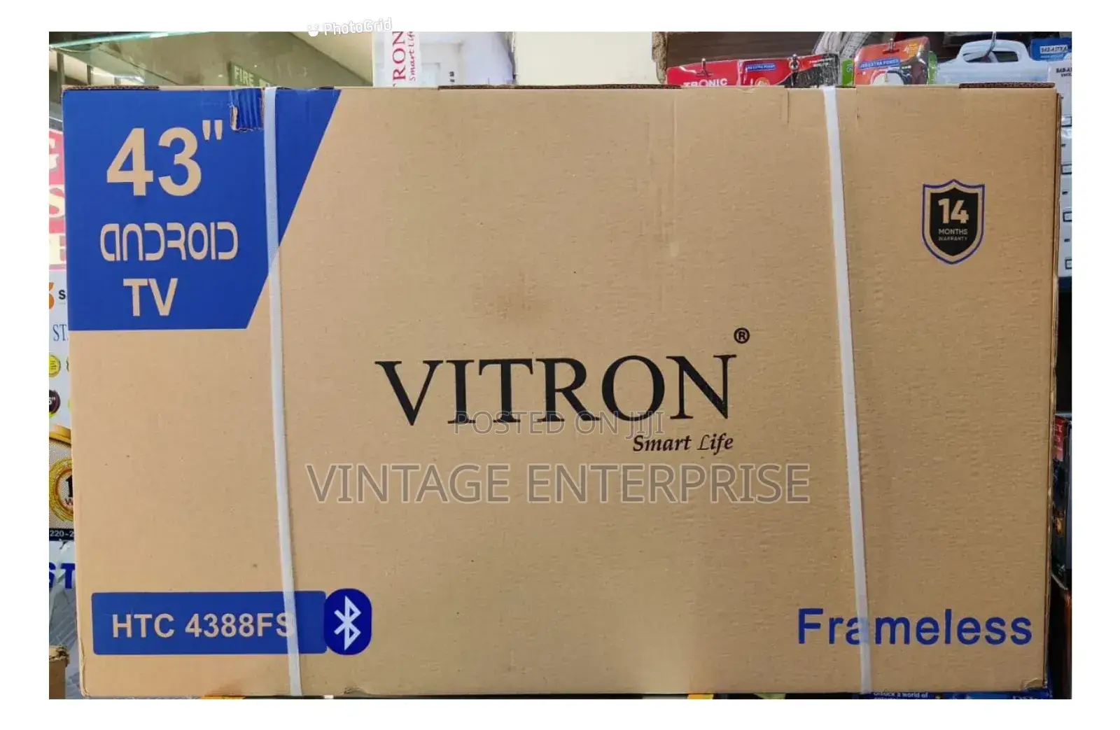 43" Smart Vitron Frameless Tv