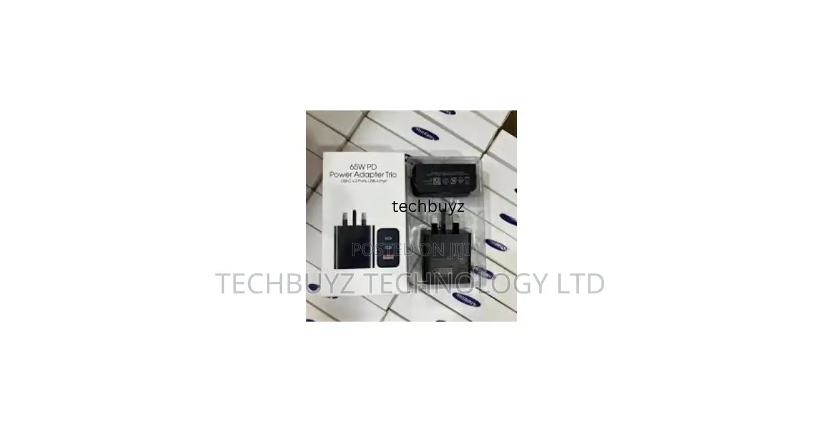 Samsung 65w Adapter Trio Port