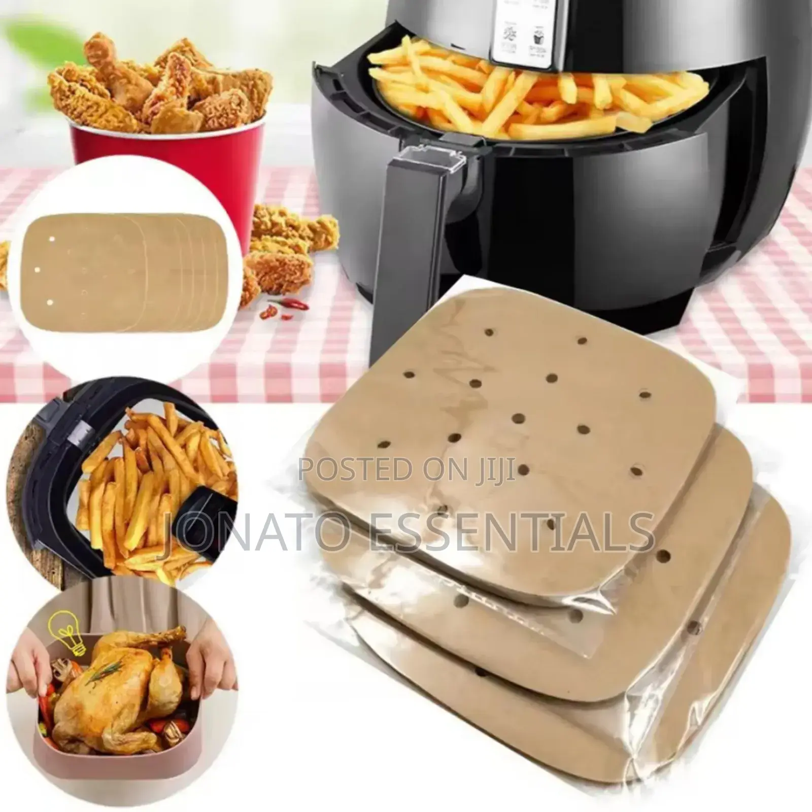 50pc Air Fryer Paper, Air Frier Papers