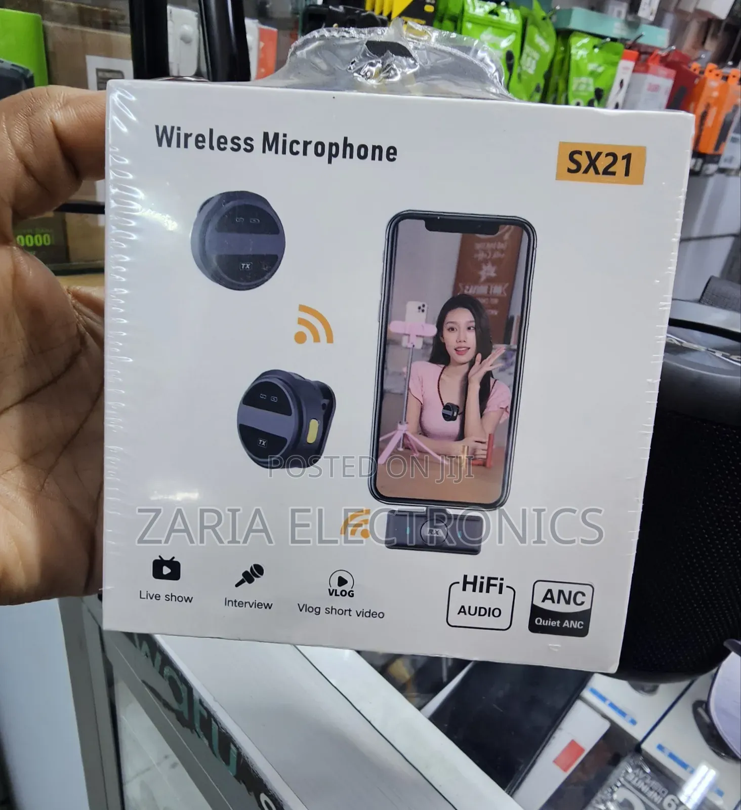 Sx21 Wireless Microphone For Interviews And Podcasts