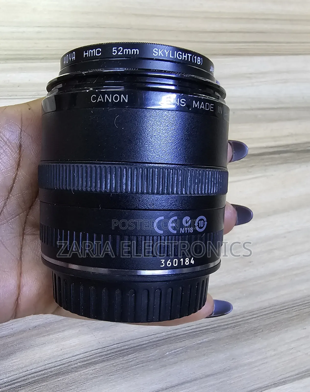 Canon 50mm 1.8f Prime Lens for Canon Camera