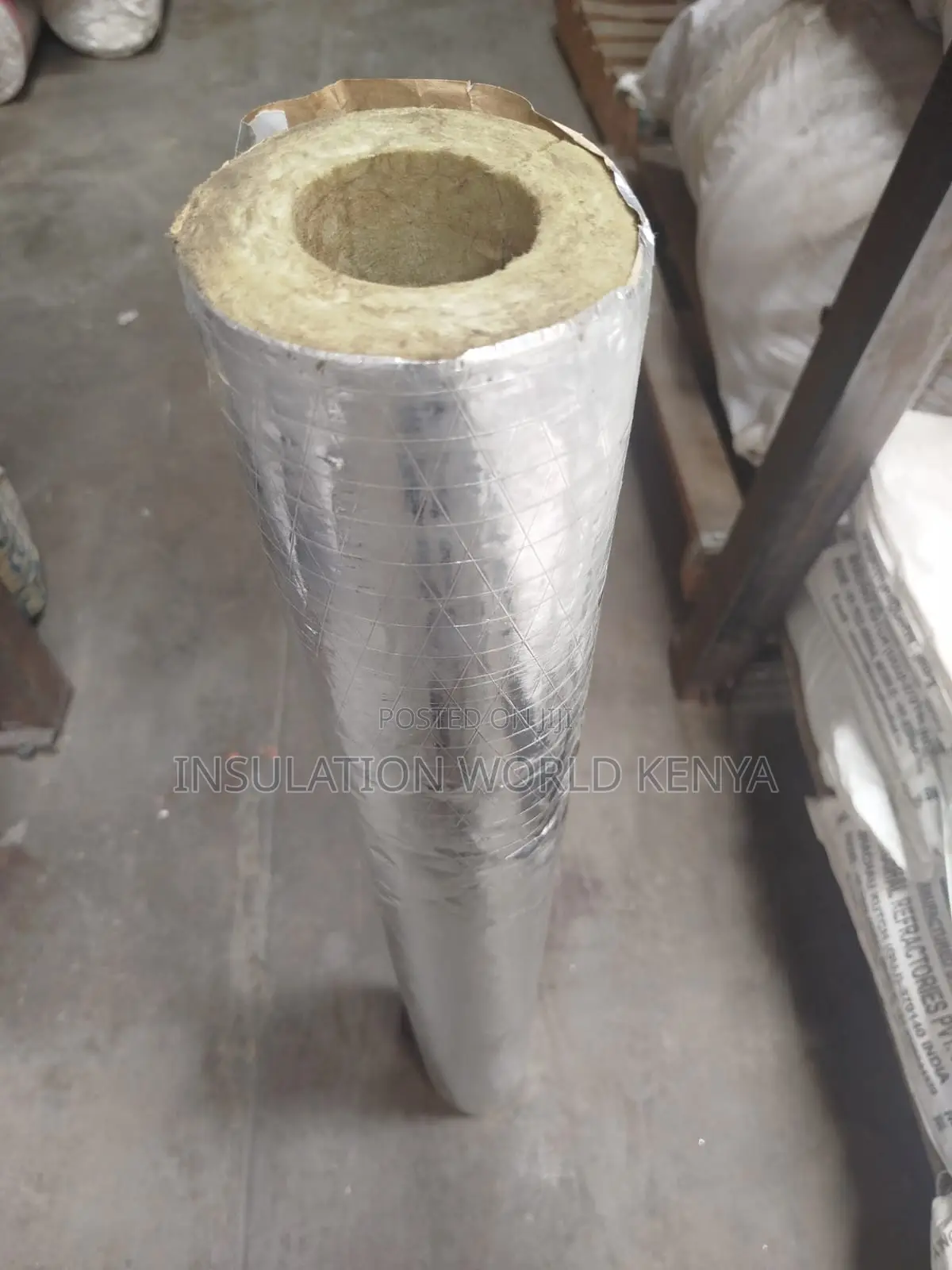 Preformed Rockwool Pipe Insulation 2"X 25mm