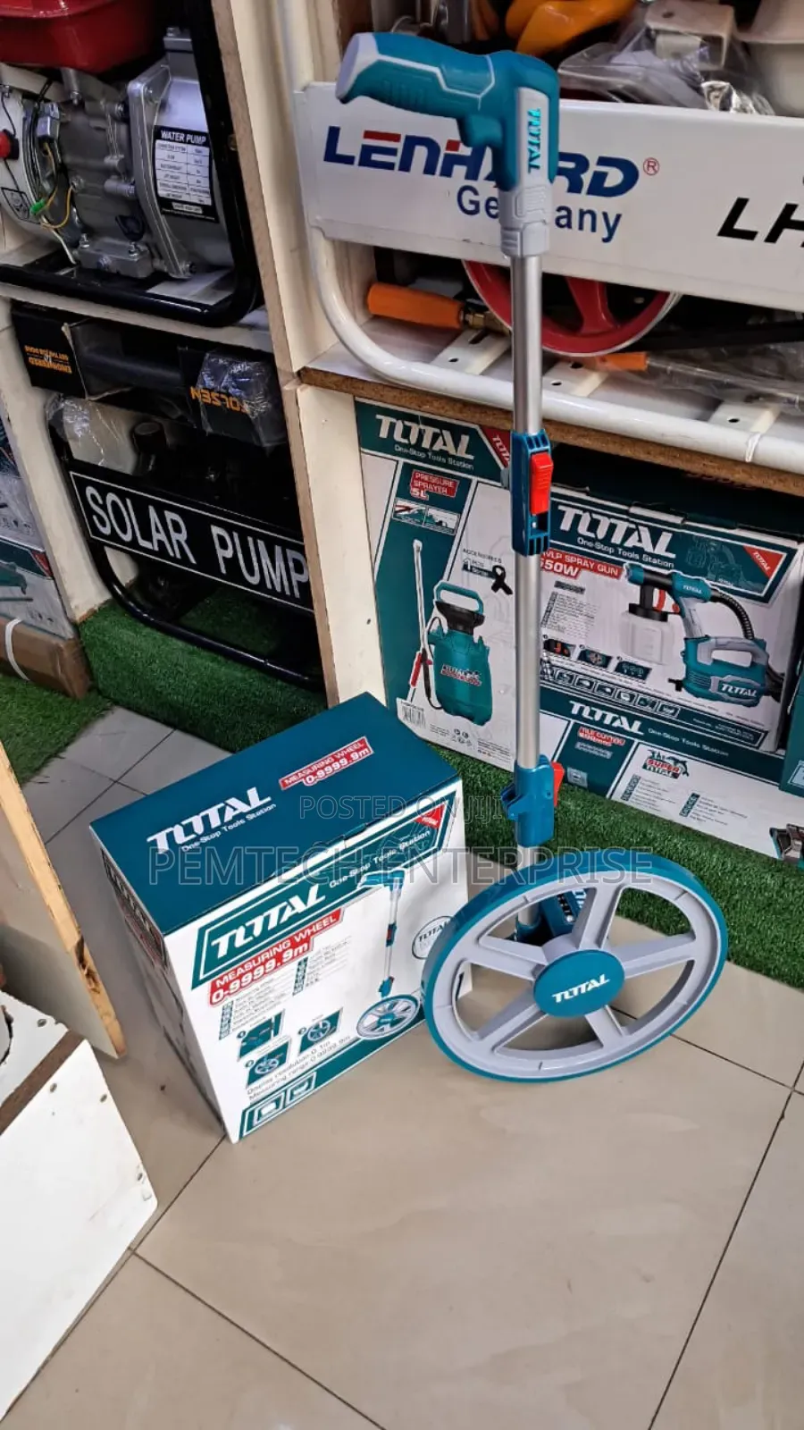 Total Distance Measuring Wheel
