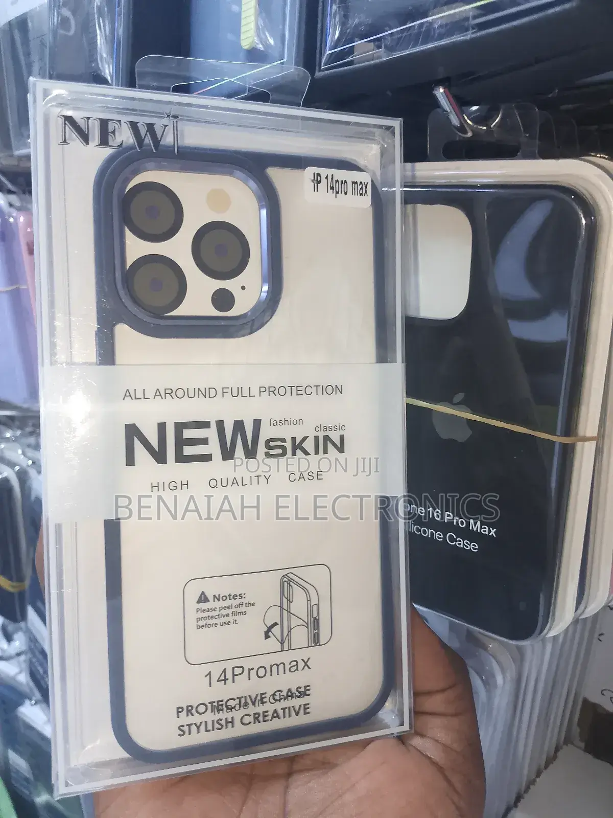 iPhone 14 Pro Max Full Protection Cover (Clear Case)