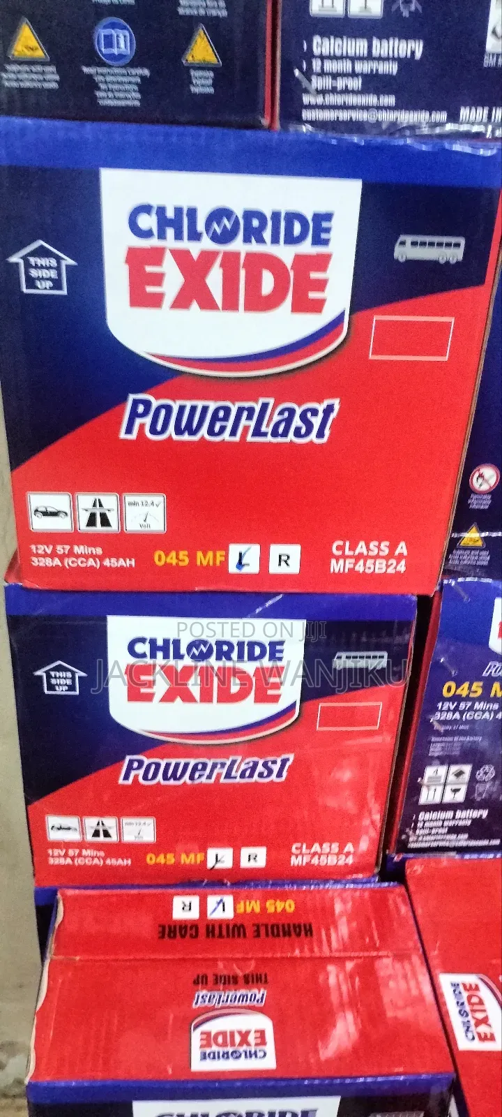 Mf 045 Car Battery Chloride Exide/ Power Last Battery Mf 045