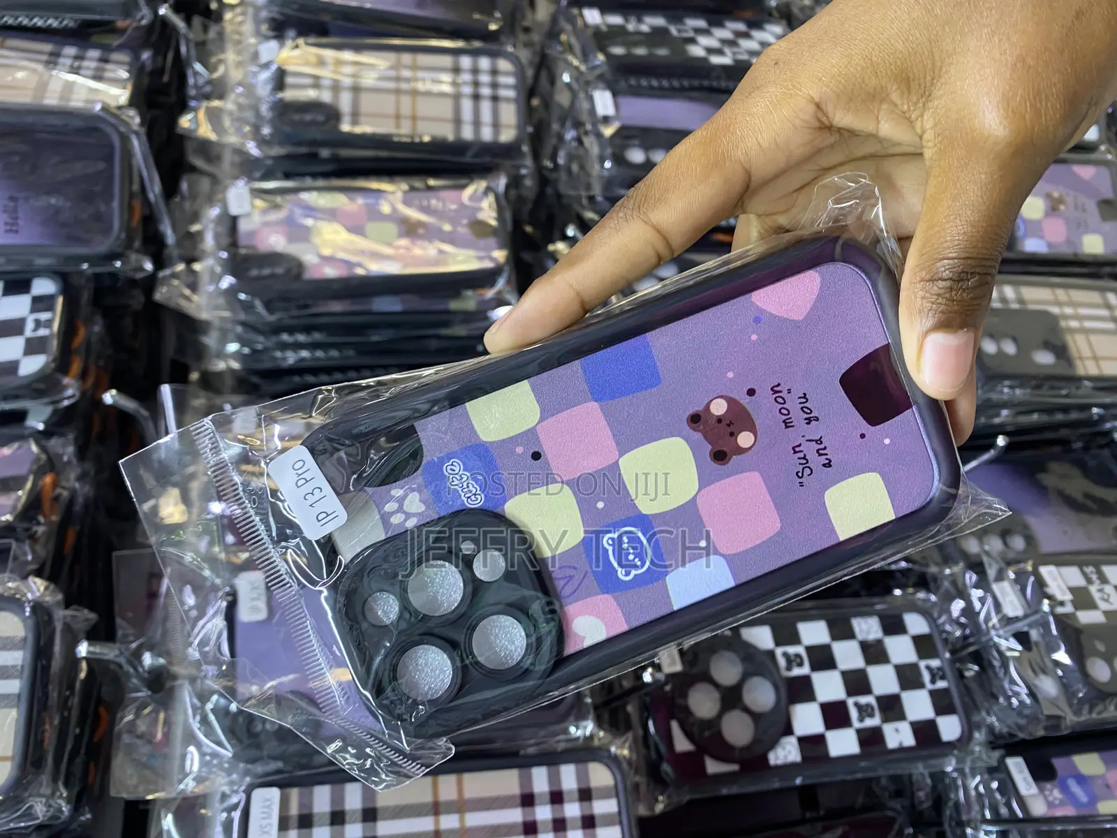 Stertle Tartan Damier Chessboard iPhone 13 Pro Cases