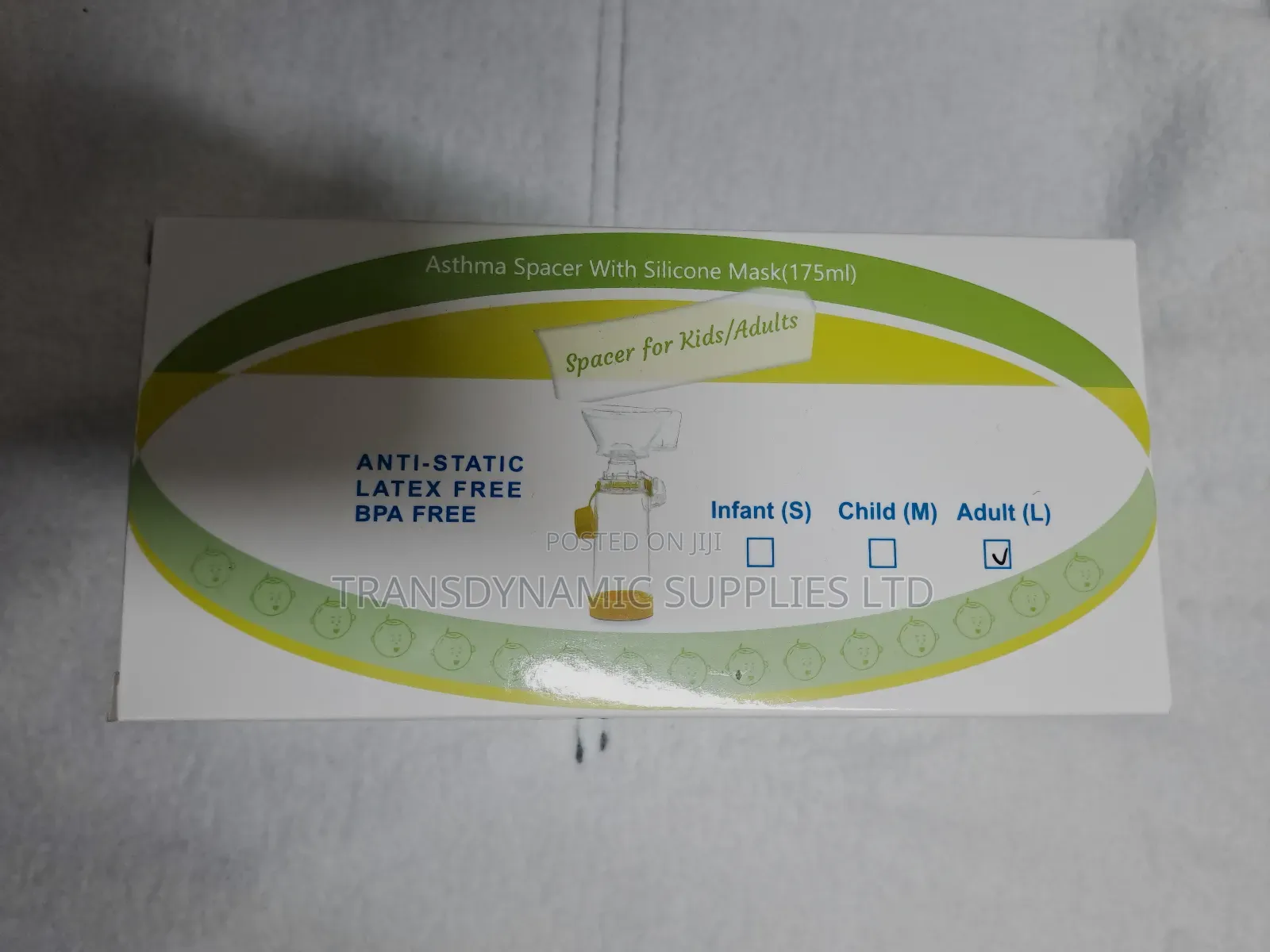 Inhaler Spacer With Mask Adult