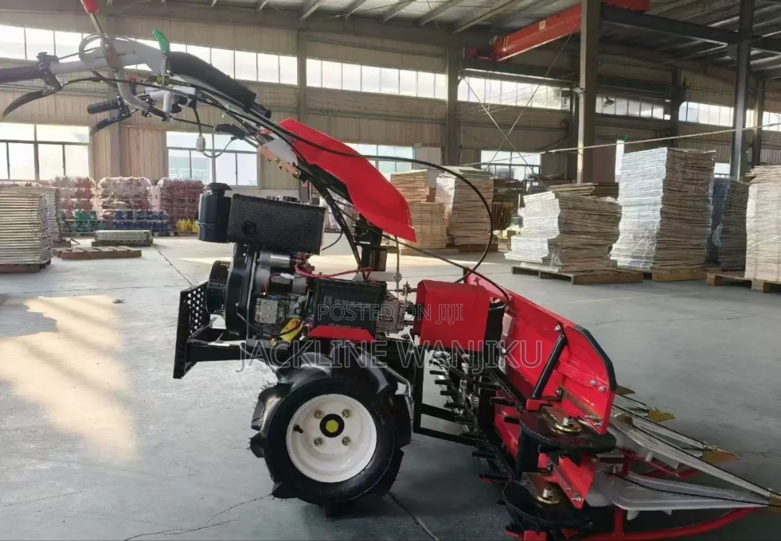 Grass Harvester / Reaper Machine