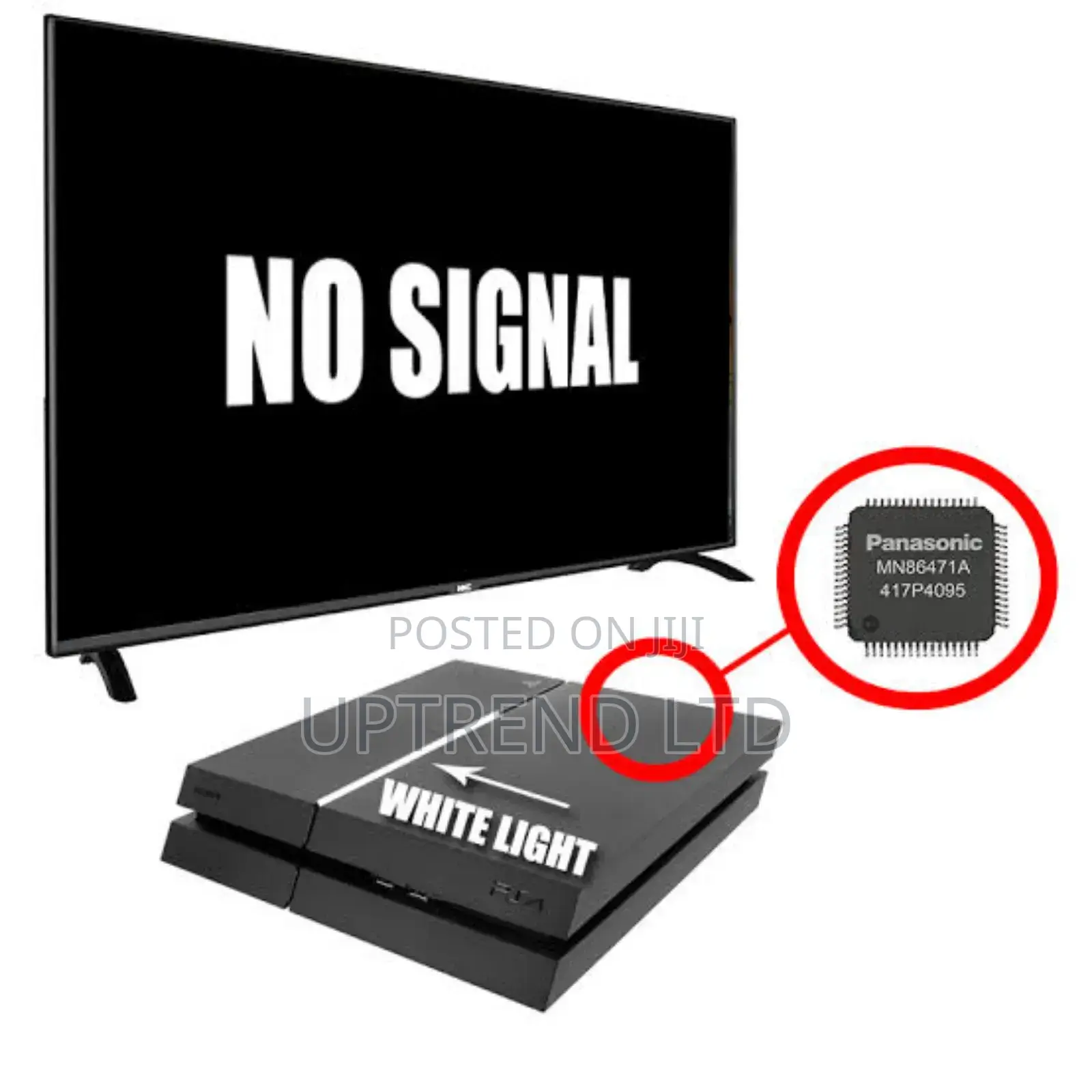 Ps4 No Signal on Tv Repair Hdmi Ic –