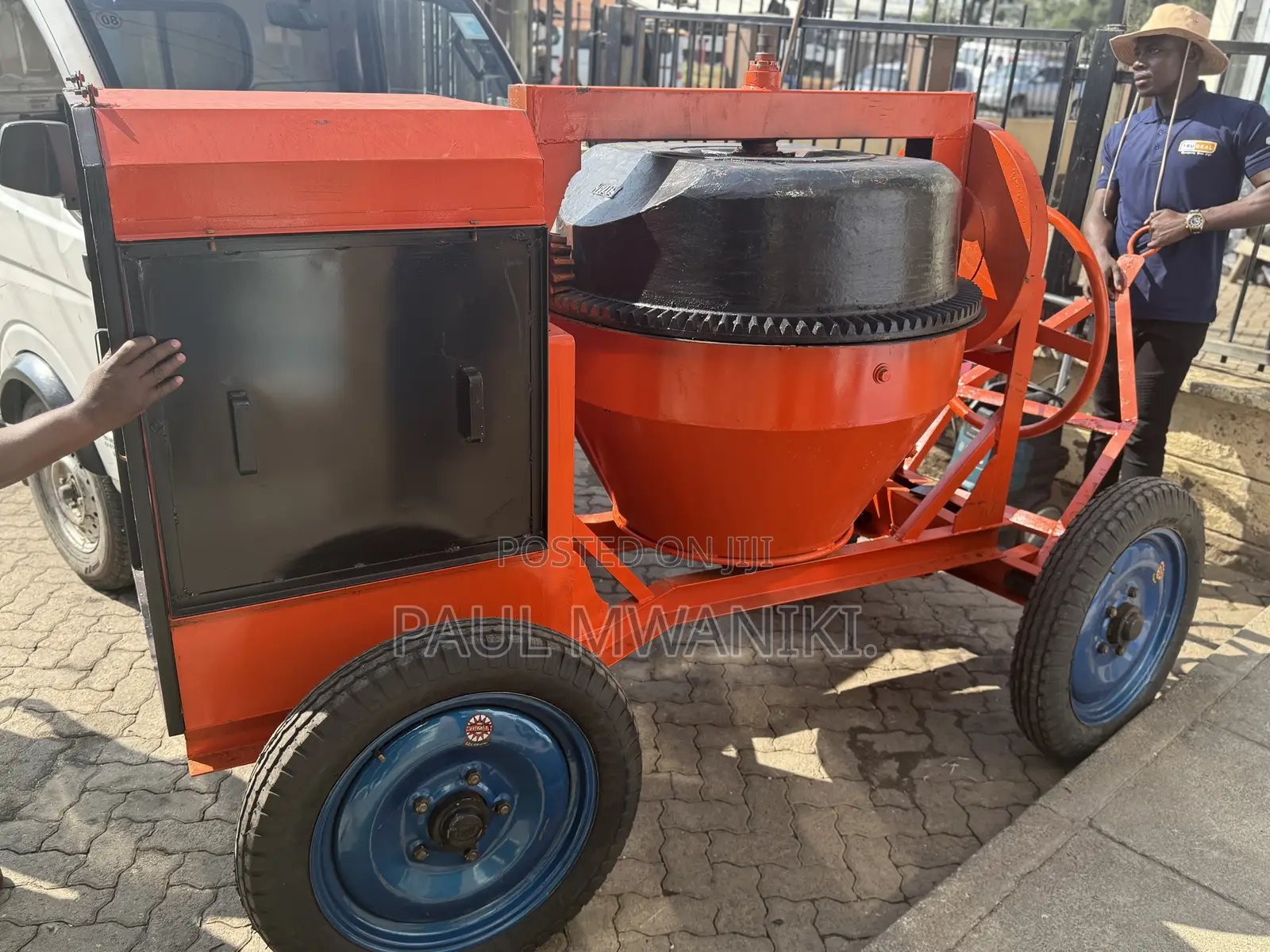 Heavy-duty Indian Concrete Mixer – 500l | 8hp Diesel En