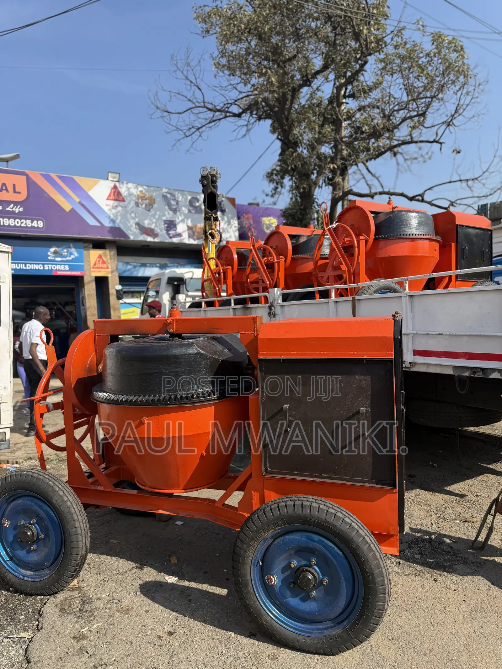 Heavy-duty Indian Concrete Mixer – 500l | 8hp Diesel En