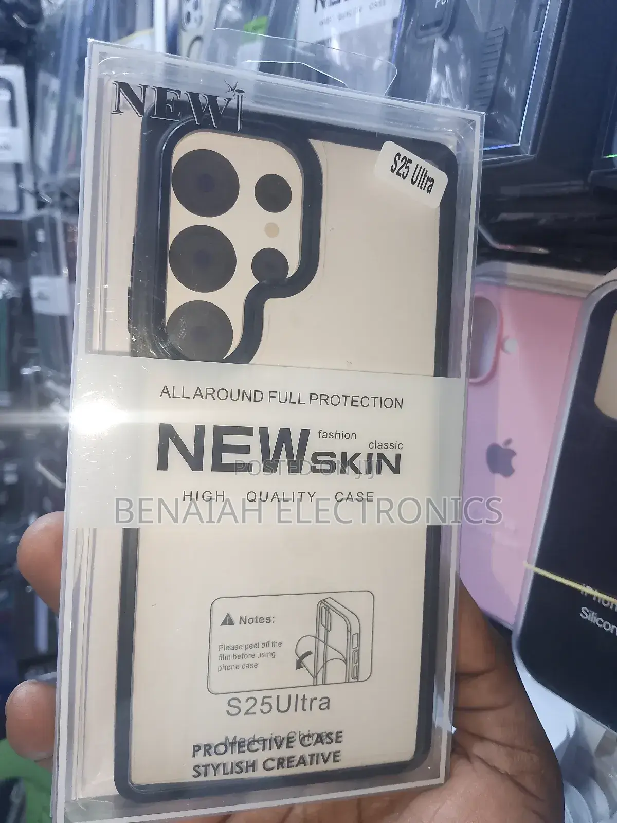 Samsung S25 Ultra Fashion Case.All Round Protection Cover