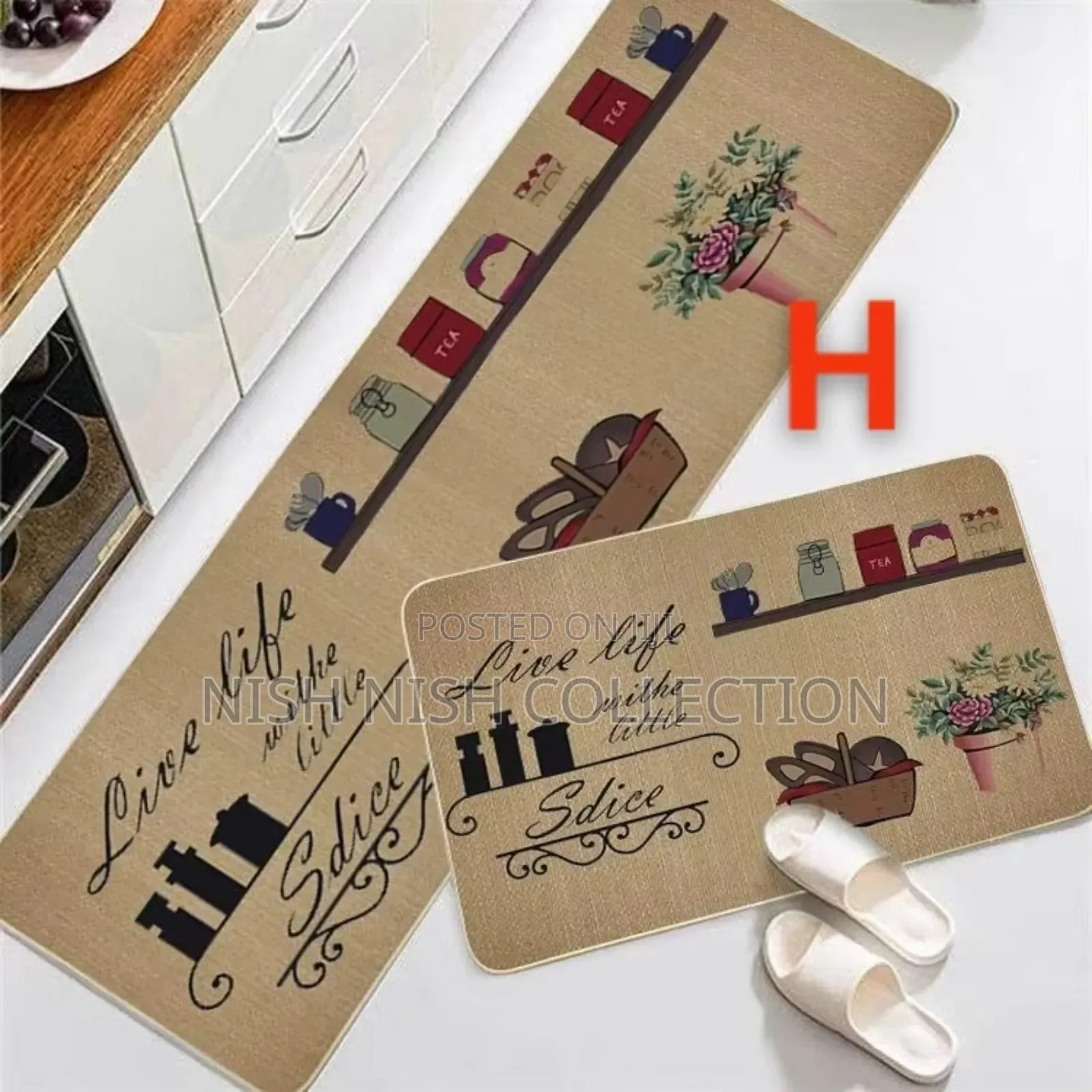 Big Size 2 Piece Kitchen Mats