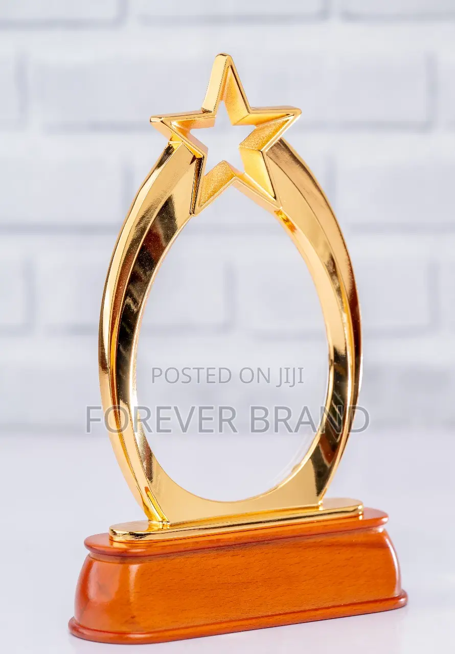 Oval Shaped Award
