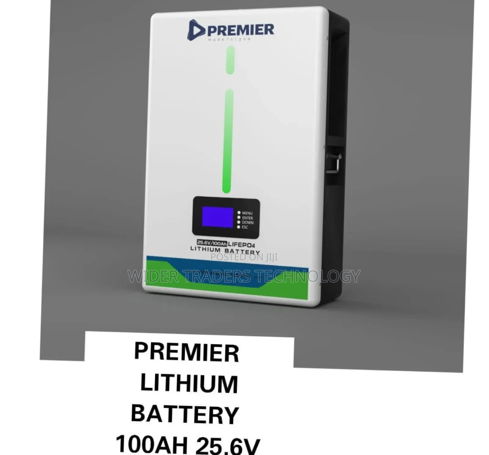 Premier 100ah 25.6v Lithium Battery, Which Is A Lifepo4