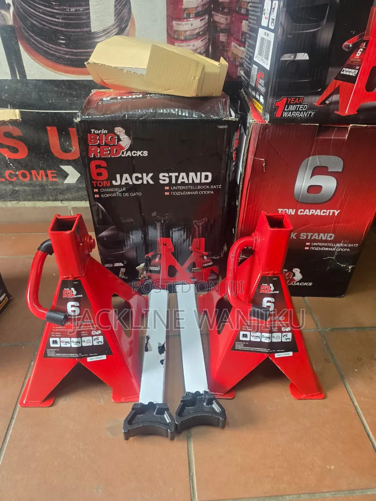 6 Tonne Capacity Jack Stands/ 6 Tonne Car Jack Stands