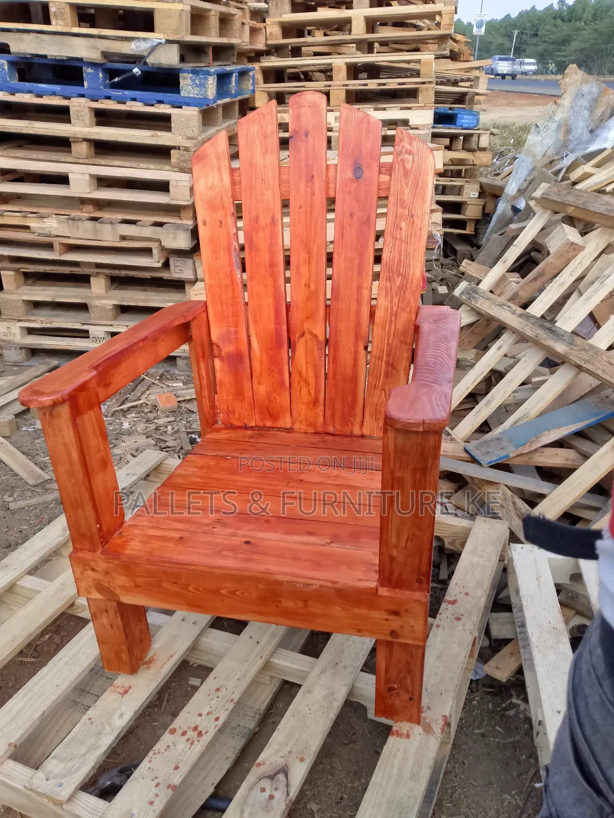 One Seater Pallet Seat