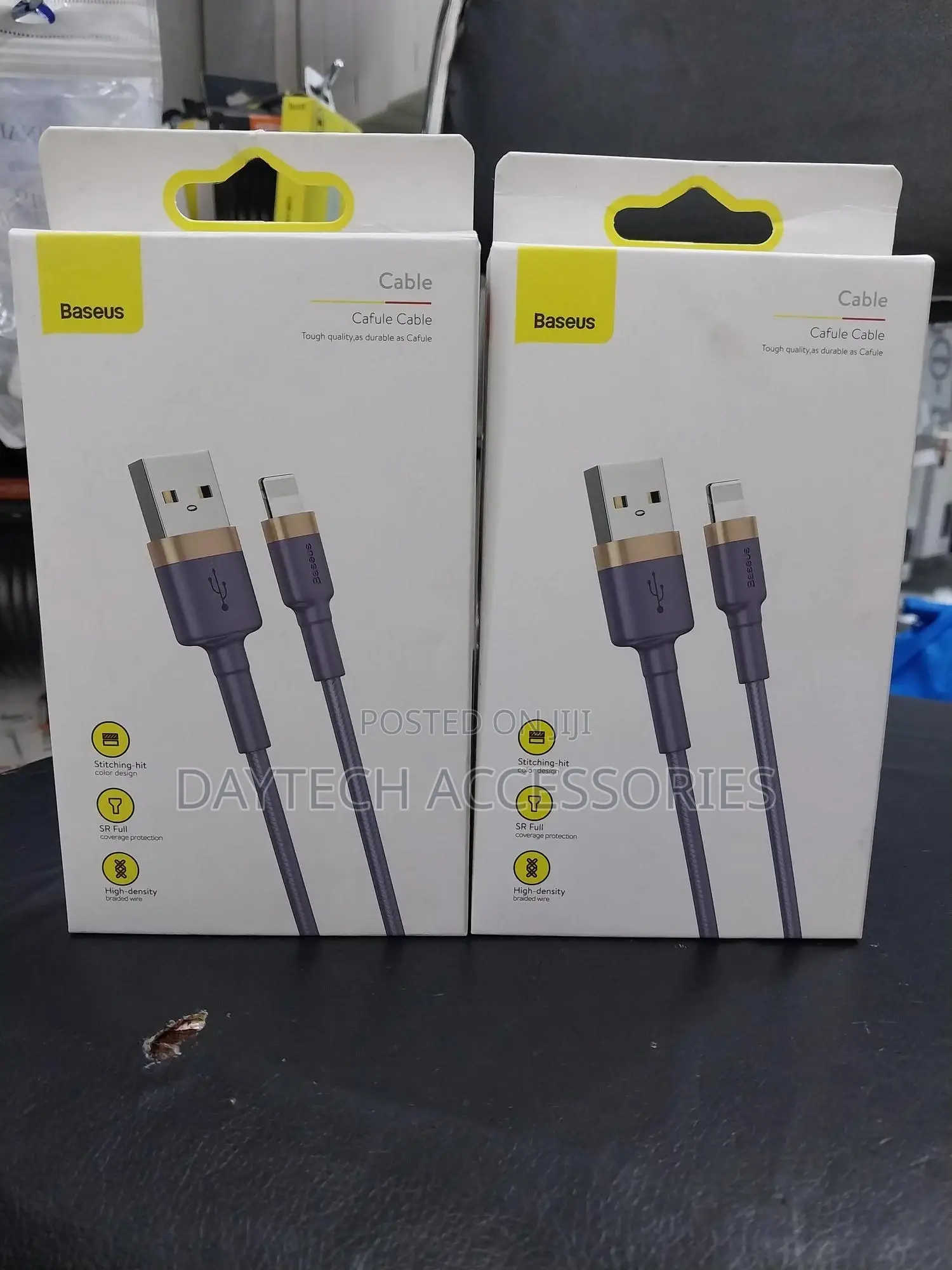 Baseus Cafule Cable Usb for Lightning 2.4a 1m Gold