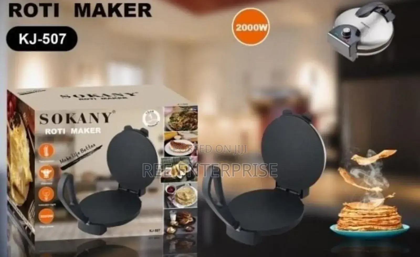 Brand New Sokany Chapati Maker