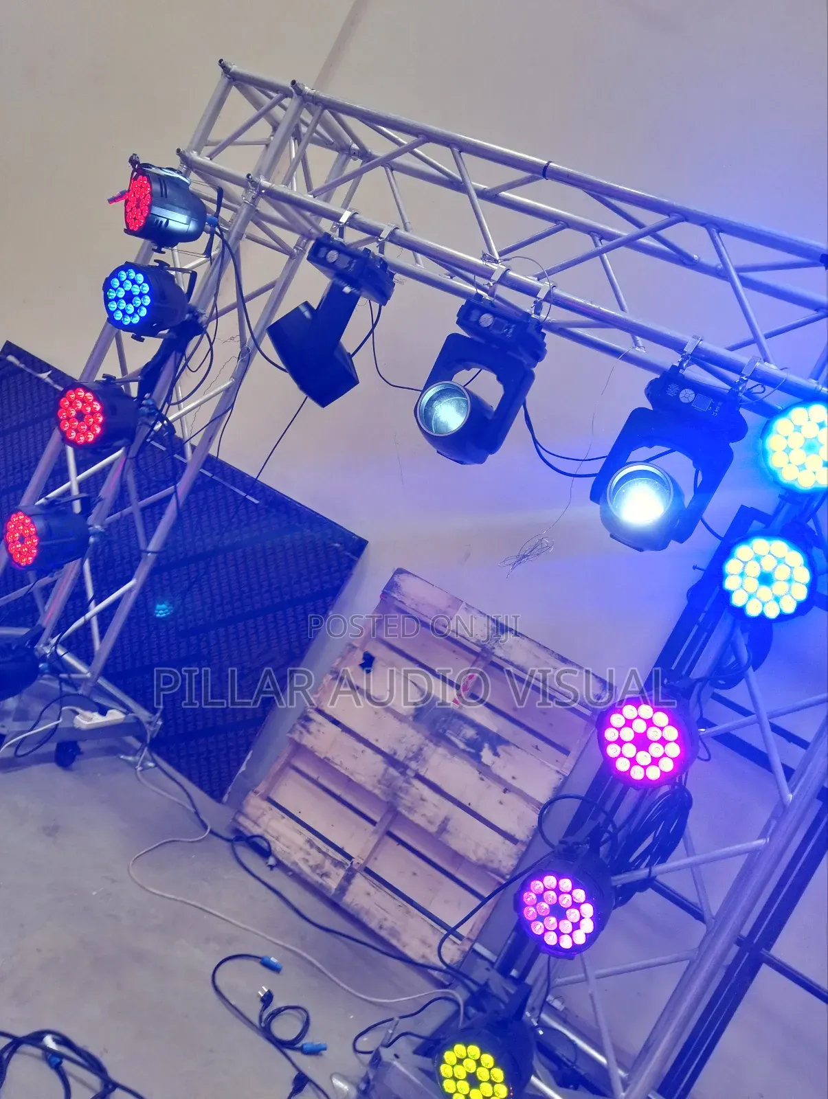 Stage Lights, Parcans Moving Heads, Rentals!/Hire