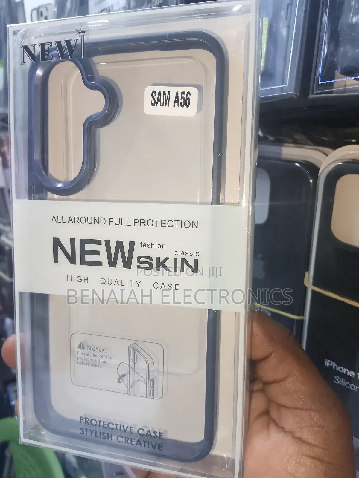 Samsung A56 Elegant Clear Case,All Protection Cver