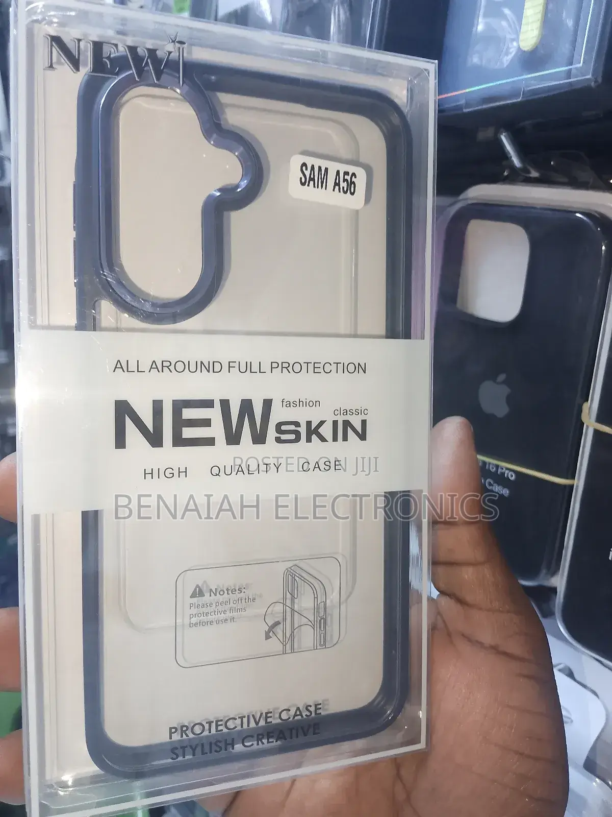 Samsung A56 Elegant Clear Case,All Protection Cver