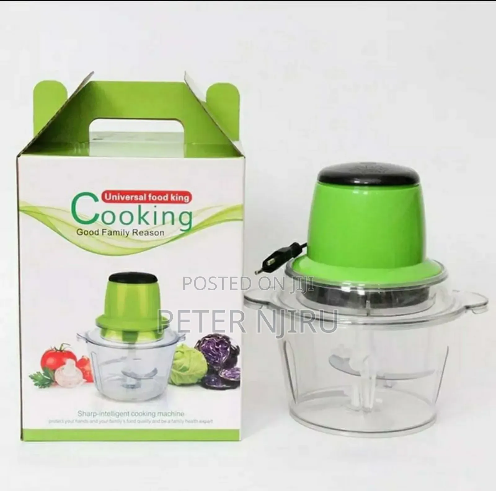 *Electric Meat Grinder/Food Chopper*
 Capacity: 3 L
