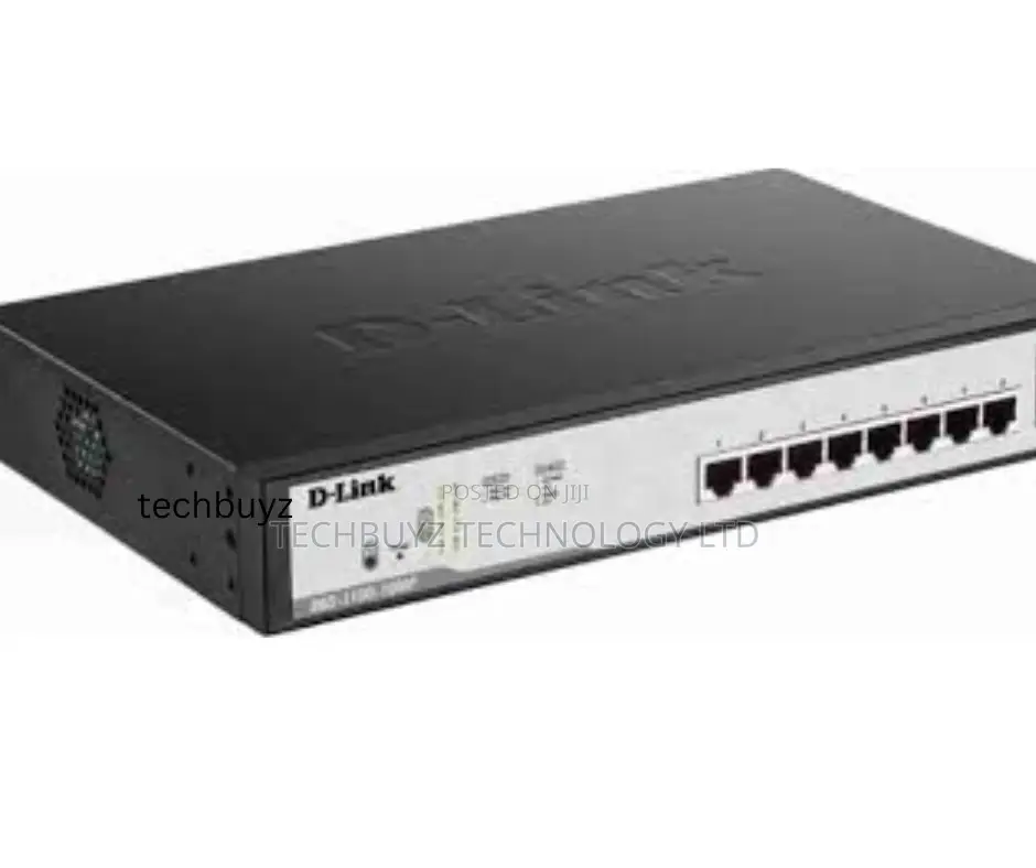 D-Link 8 Port Poe Gigabit Smart Managed Switch /2 SFP Port