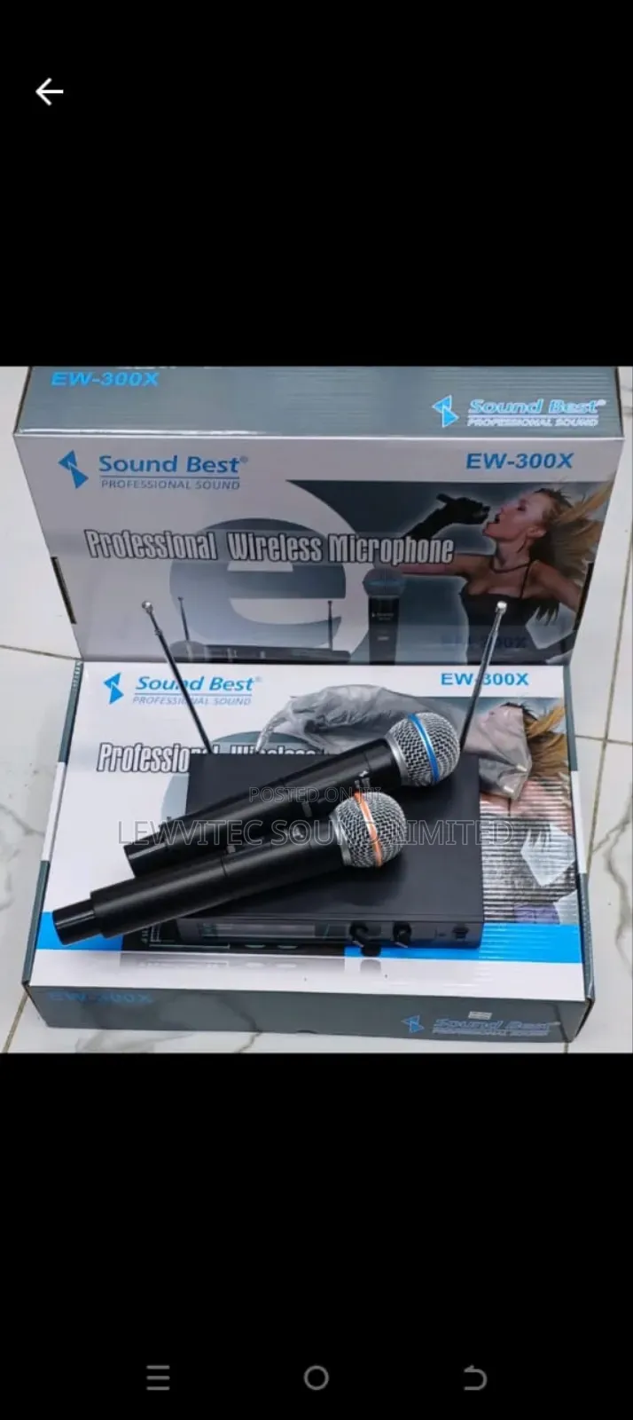 Sound Best Wireless Microphone