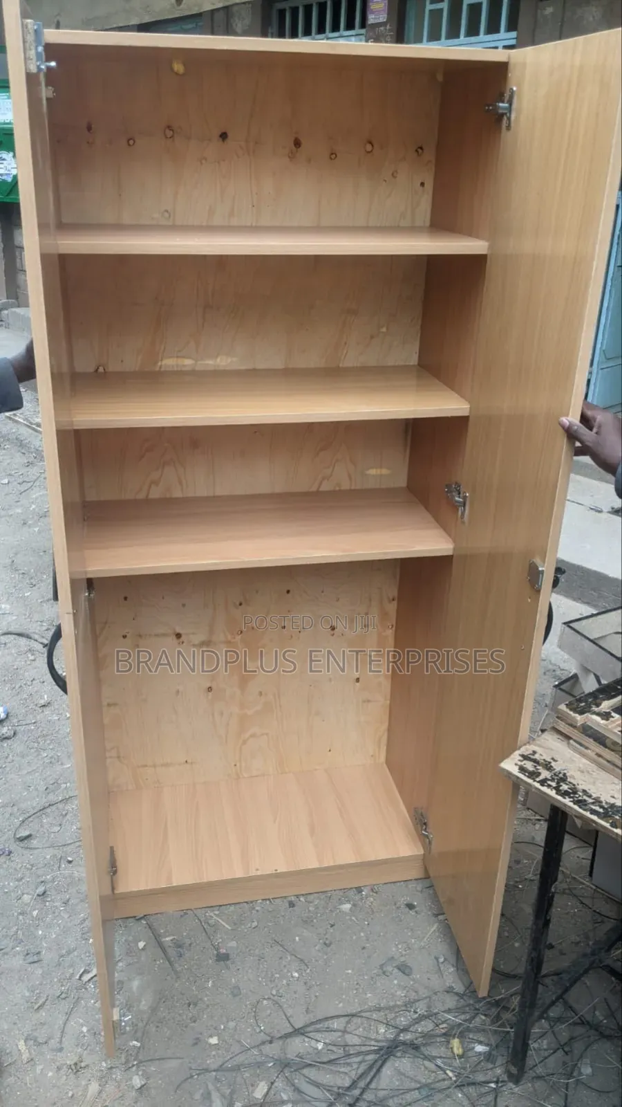 2 Door Wooden Cabinet/Closet