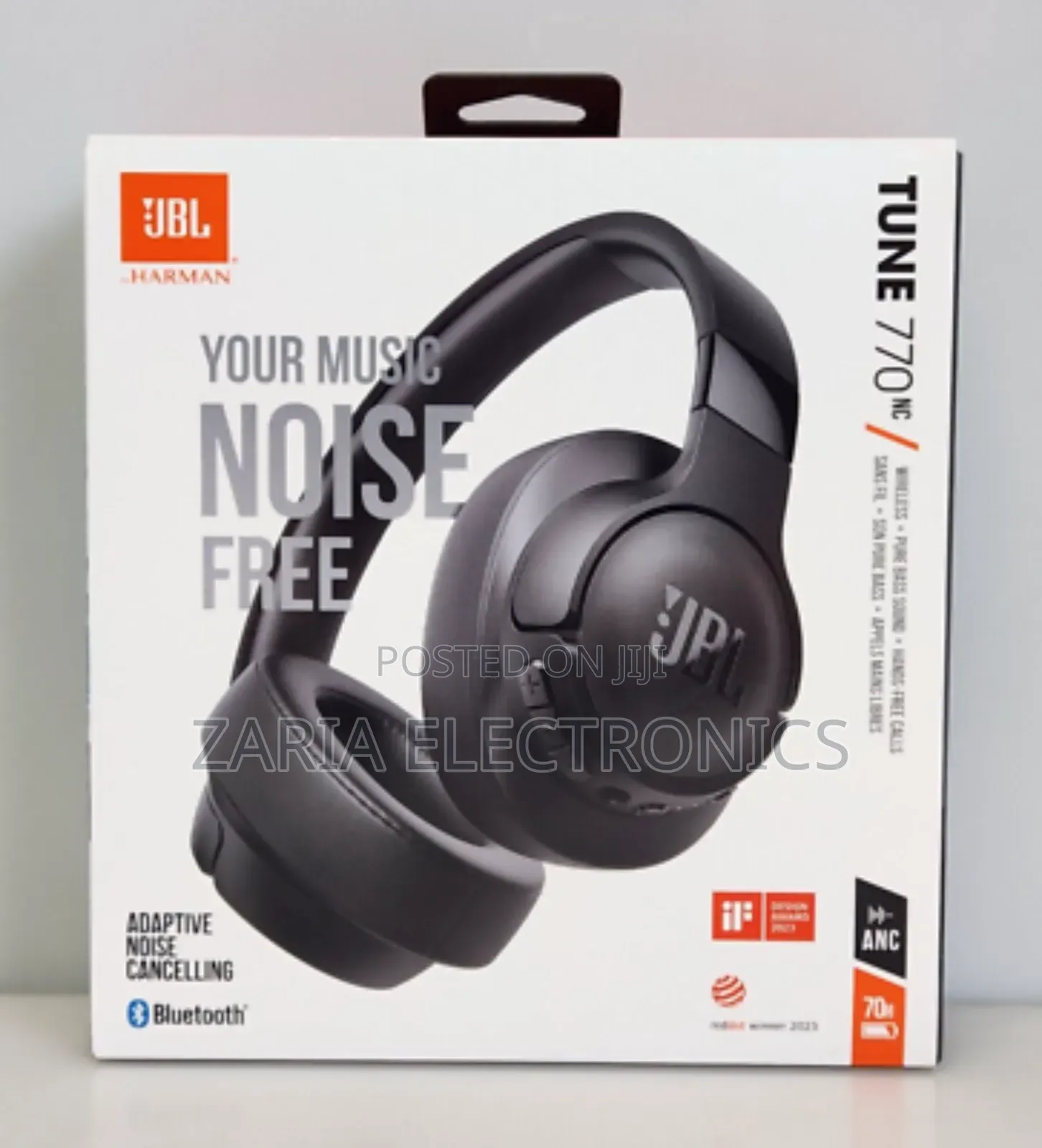 Jbl Tune 770nc Anc Wireless Headphones