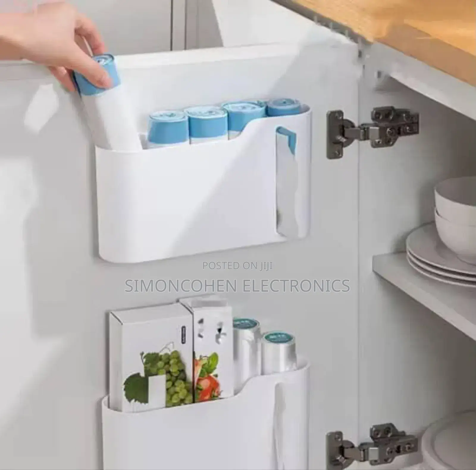 Wall-Mounted Garbage Bag Dispenser