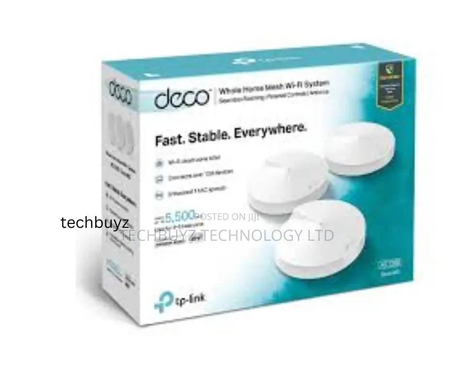 Tp-Link Deco M5 Ac1300 Whole Home Mesh Wi-Fi System (3 Pack)