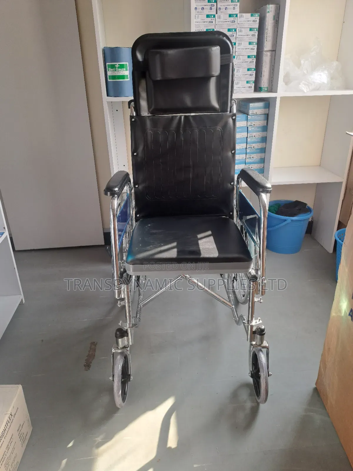 Portable Commode Wheelchair