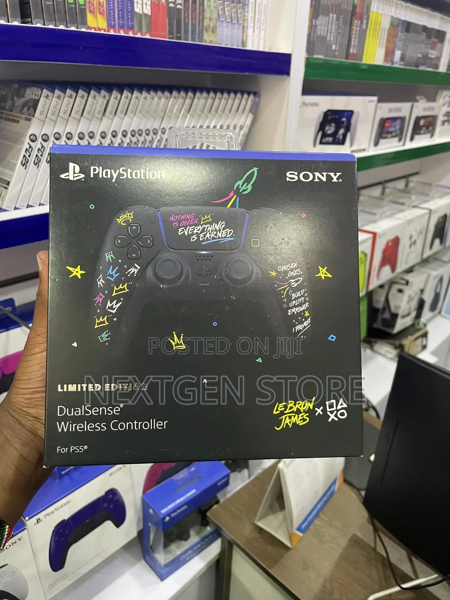 Sony Ps5 Dualsense Controller Lebron James Limited Edition