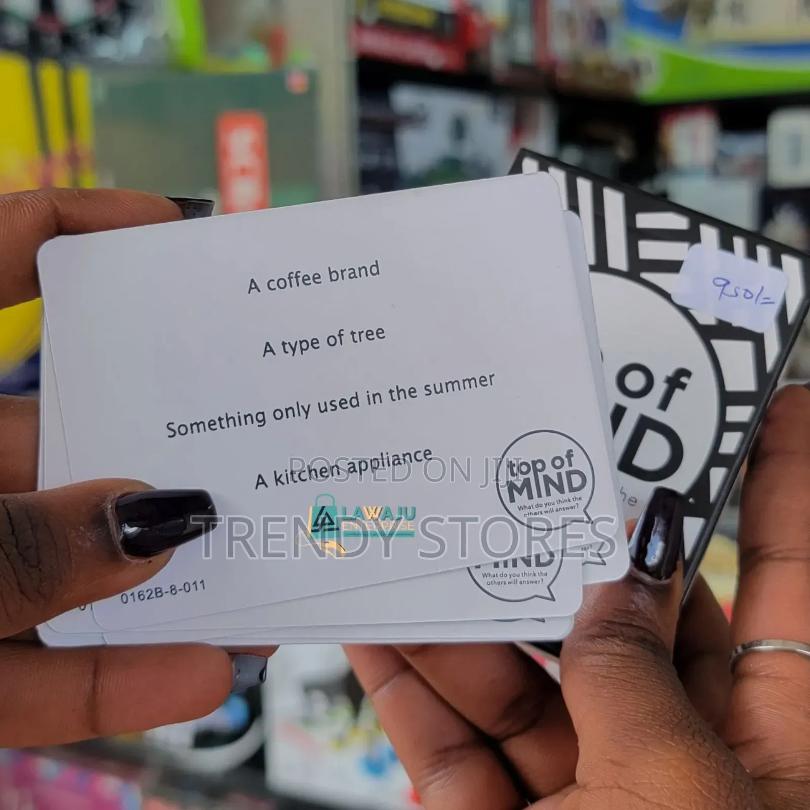 Top Of Mind Card Game