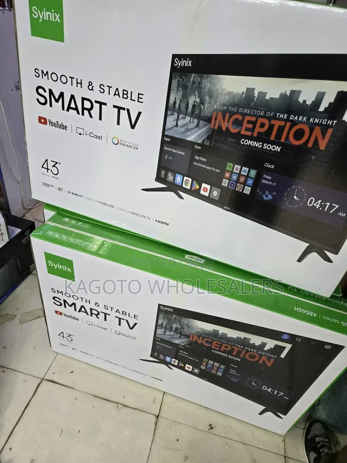 Synix 43inches ,Smart Tv,Android